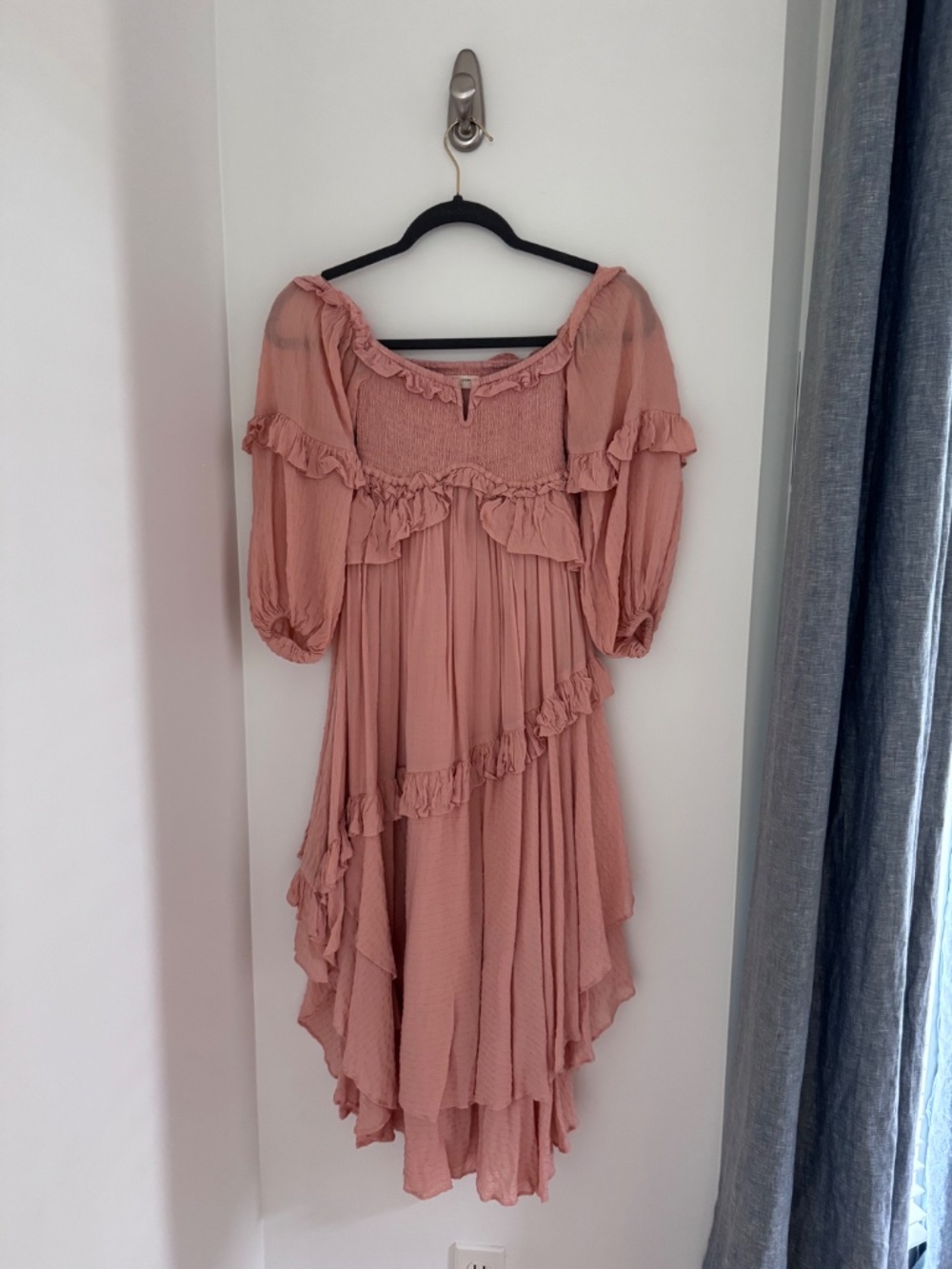 Pink Ruffle Dress - Picture 4 of 6